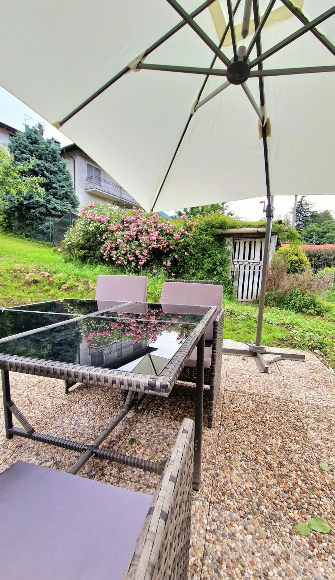 Villetta Con Giardino Privato Cremia Eksteriør billede